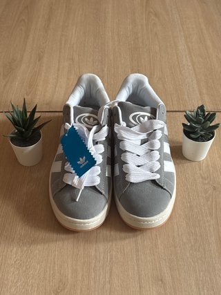 Zapatillas Adidas Campus Gris