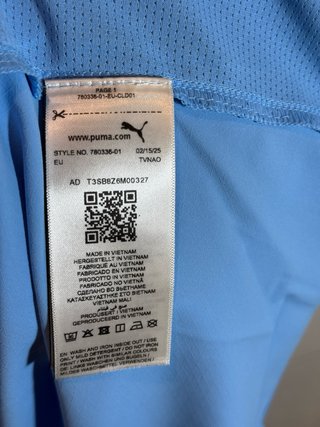 Camiseta Manchester City Puma player Ultraveawe