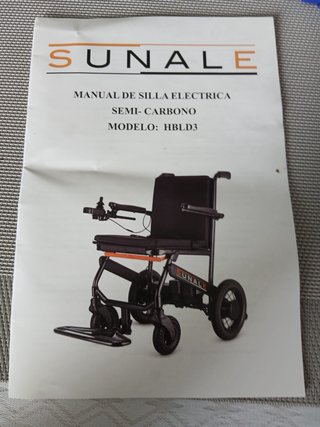 Silla de ruedas eléctrica SUNALE HBLD-3
