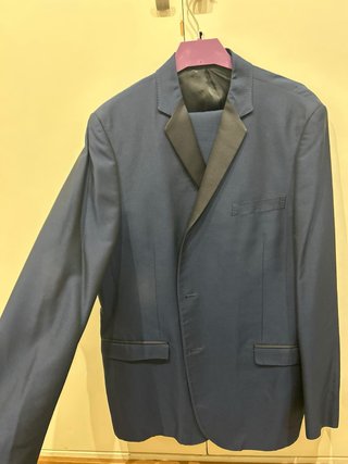 Americana Gucci Azul con pantalon a conjunto