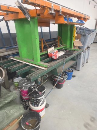Banco de trabajo de para carpinteria de aluminio