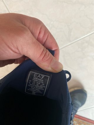 Scarpe Emporio Armani Blu e Bianche