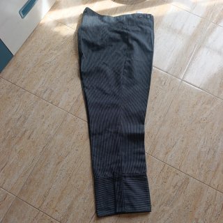 Pantalón Rociero Rayas Gris Hombre