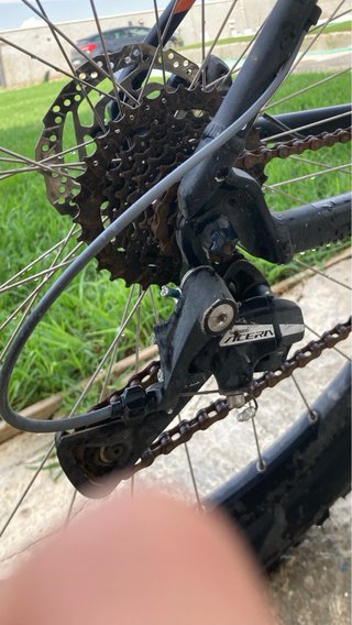 Bici KTM Negra y Naranja Talla L Precio negociable