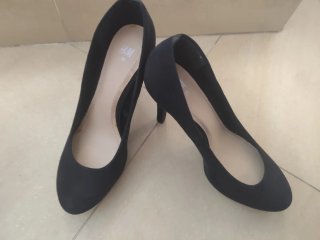 Zapatos de Tacón Negros H&M Talla 36