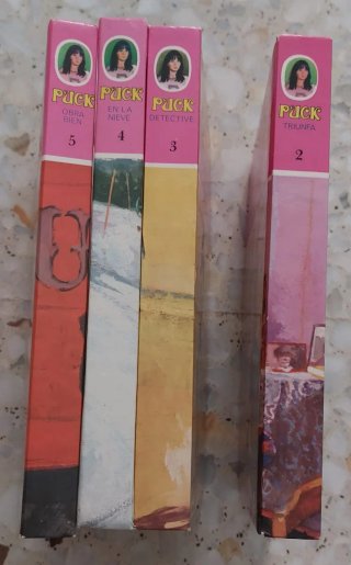 Se venden libros de PUCK, tengo los 2,3,4,5