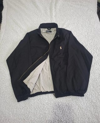 Chaqueta Harrington Ralph Lauren Vintage Negra
