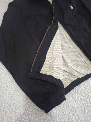 Chaqueta Harrington Ralph Lauren Vintage Negra