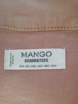 Cazadora MANGO Rosa Talla XS