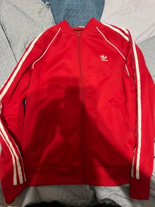 Chaqueta de Chándal Adidas Roja SST