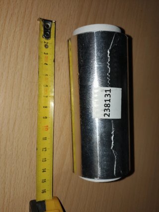 Papel aluminio para mechas. Peluqueria