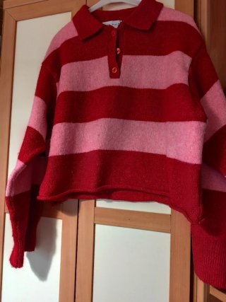 Jersey Bershka Rayas Talla M