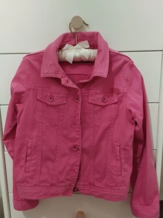 Chaqueta Vaquera Rosa Boboli Talla 8