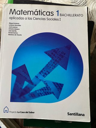 Matemáticas 1 aplicadas a las ciencias sociales...