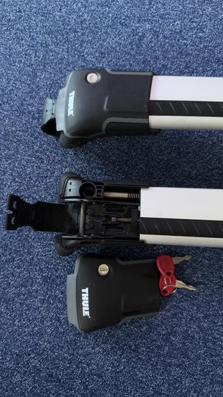 Barras de techo Thule WingBar Edge 9582 (Railing)