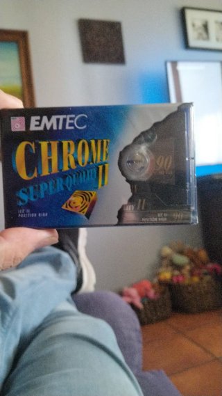 Cassette Virgen EMTEC Chrome Super Quality II 90