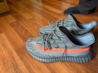 Adidas Yeezy Boost 350 V2 Gris Naranja