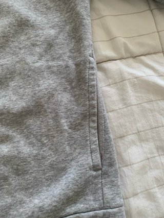 Sudadera con cremallera adidas gris