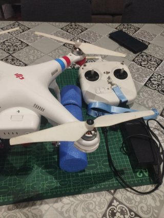 Pesca con dron