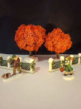 Set di 2 Alberi Artigianali Non Lemax