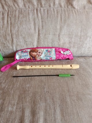 Flauta y funda de Frozen