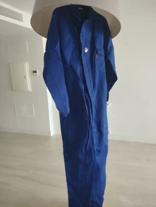 Mono de trabajo azul, talla 52