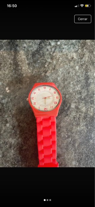 Reloj de Pulsera Rojo