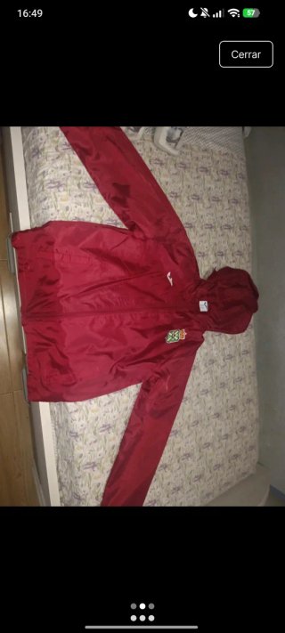 Chubasquero Joma equipo Versalles nuevo
