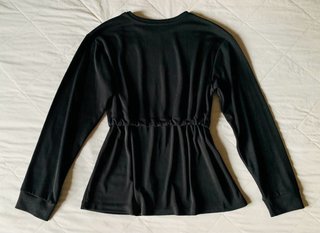 Camiseta Peplum Canalé