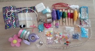 Lote de Materiales para Costura y Manualidades