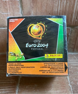 Caja Cromos Euro 2004 Panini Portugal