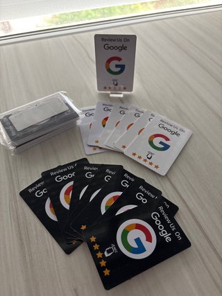 20 Tarjetas NFC Google para Reseñas Pide precio