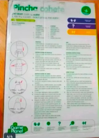 Juego de mesa Pincha Cohete
