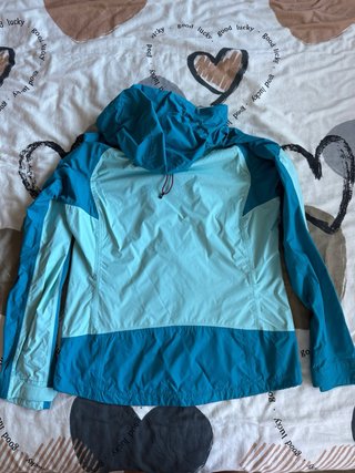 Chaqueta Impermeable Adidas Mujer Talla L, ligera