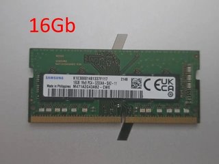Memória RAM Samsung 16GB DDR4 3200MHz SODIMM
