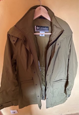Anorak Columbia Verde Caqui Talla S
