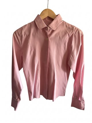 Camisa mujer hecha a mano rosa