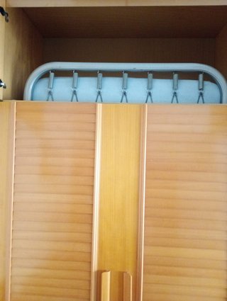 Armario con Cama Abatible Estilo Vintage