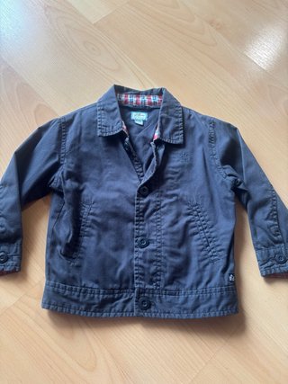 Chaqueta niño, azul marino, talla 24-26meses