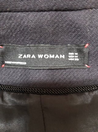 Abrigo marinero entallado Zara Woman