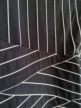 Vestido Vintage iKiTo Rayas Talla M años 90