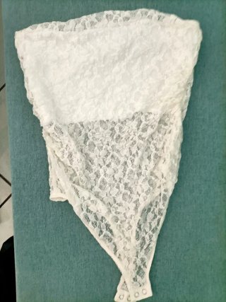 Body in pizzo bianco