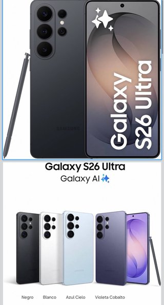 Samsung Galaxy S26 Ultra Negro 512GB