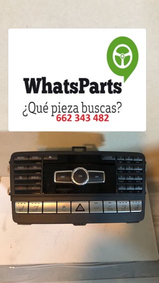 Anillo Airbag y Palancas Mercedes SLK 172