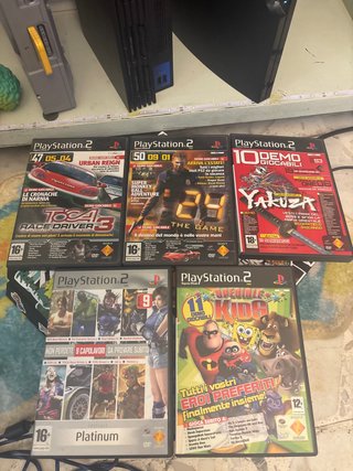Lotto 5 Dischi Demo PlayStation 2