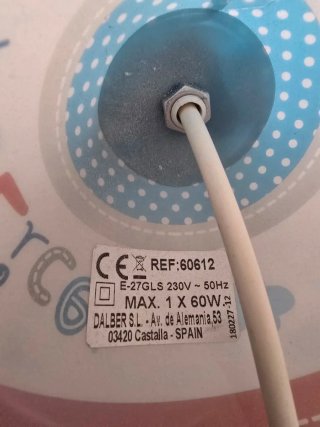 Lámpara Infantil Dalber Police