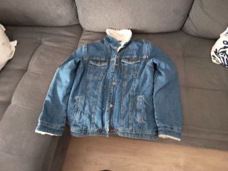 Chaqueta Vaquera con Forro de Borrego