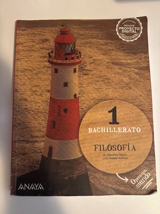 Libro filosofía 1 bachillerato