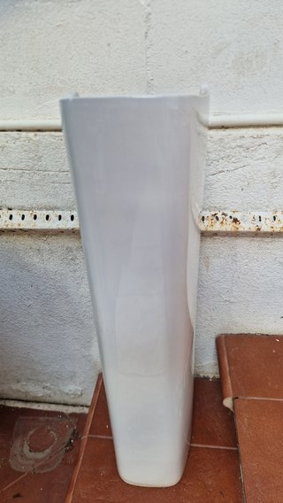 Lavamanos de porcelana blanco