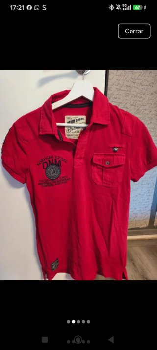 Polo Koroshi Rojo Talla XS
